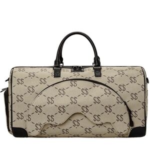 NWT Sprayground Limited Edition Stylish Double Dollar Sign Duffel Bag